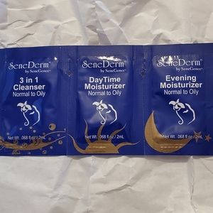 Normal To Oily skincare samples